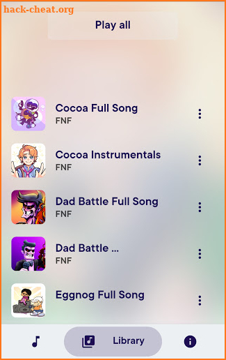 Funky Friday Music Game Playlist screenshot