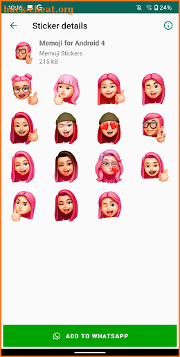 Funny Avatar Stickers screenshot