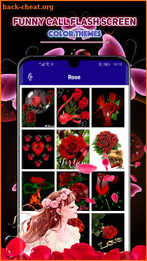 Funny Call Flash Screen - Color Themes screenshot