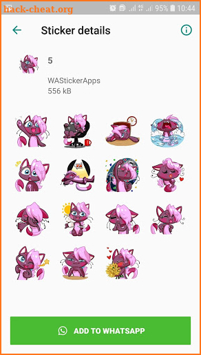 Funny Cats & Kittens Sticker WAStickerApps screenshot