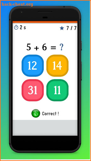 Funny Math - Practice Game for grades 1, 2, 3, 4 screenshot