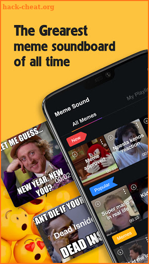 Funny memes: Meme soundboard & meme maker screenshot