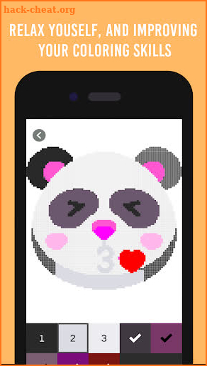 Funny Panda - Color by Number screenshot