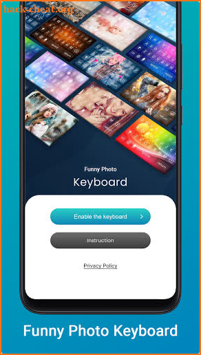 Funny Photo Keyboard screenshot