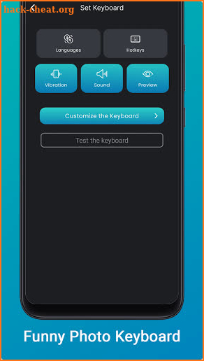 Funny Photo Keyboard screenshot