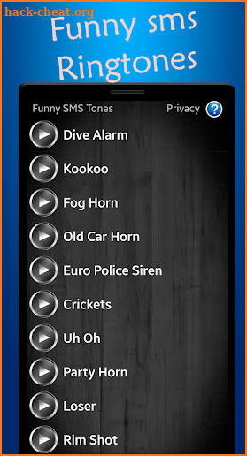 Funny SMS Tones screenshot