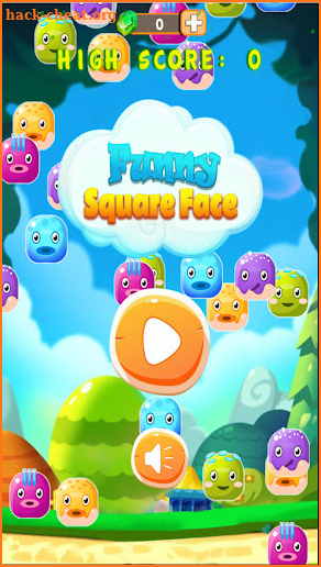 Funny Square Faces screenshot