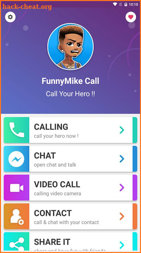 FunnyMike Fake Call screenshot