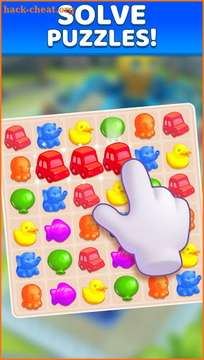 Funscapes: A Theme Park Game with Match 3 Puzzle screenshot