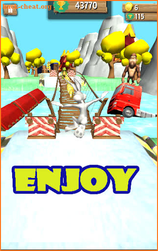 Funtastic Bunny Banana Run screenshot