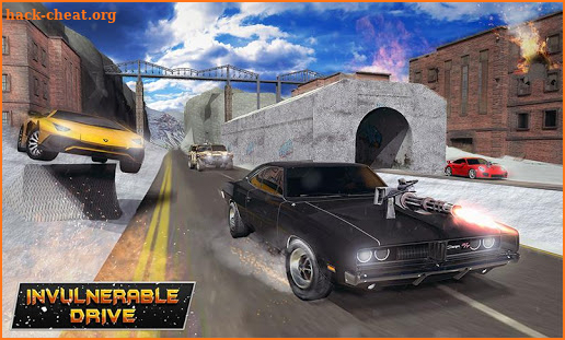 Furious Death Car Snow Racing: Armored Cars Battle screenshot