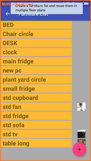 Furnish Layout screenshot