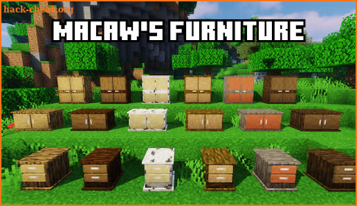 Furniture mod for Minecraft PE screenshot