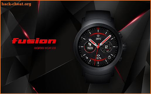 Fusion Watch Face & Clock Live Wallpaper screenshot