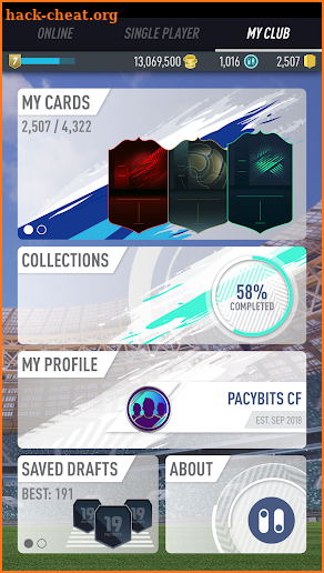 FUT 19 DRAFT by PacyBits screenshot