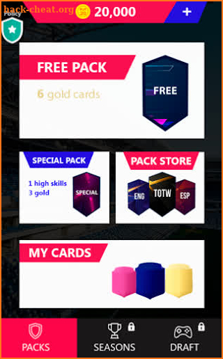 FUT 20 Pack Opener screenshot