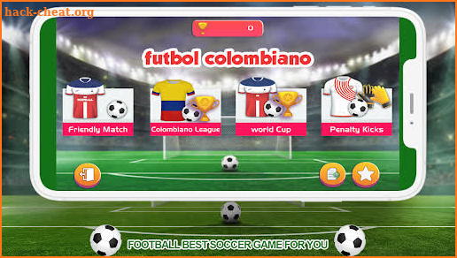 Fútbol Colombiano Juego screenshot