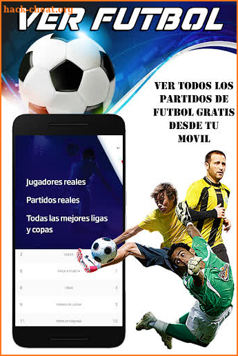 Fútbol EN VIVO Gratis Varios Canales Español Guide screenshot