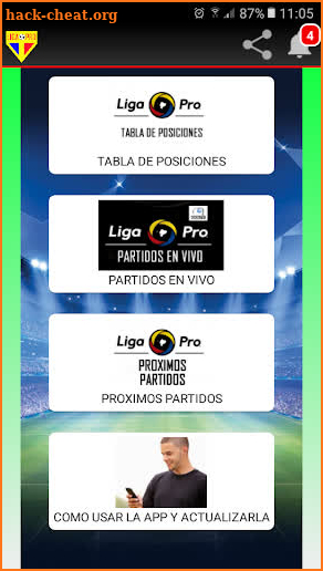 Futbol PRO Ec screenshot