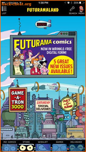 Futuramaland screenshot