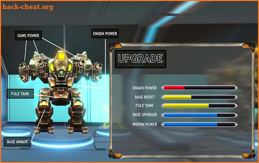 Futuristic Mech Warrior Robot screenshot