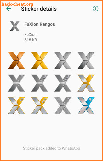 FuXion Stickers screenshot