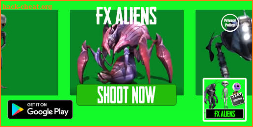 FX Aliens for Shortfilm - FX Video Maker screenshot