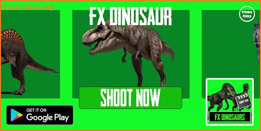 FX Dinosaurs for Shortfilms - FX Video Maker screenshot