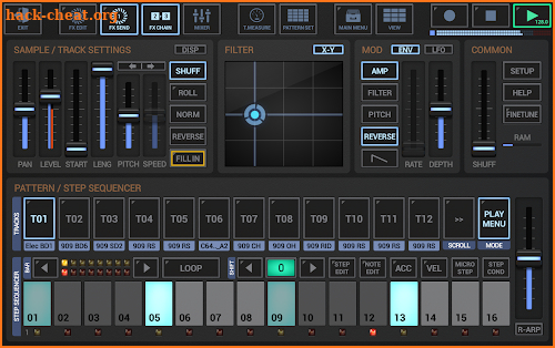 G-Stomper Studio screenshot