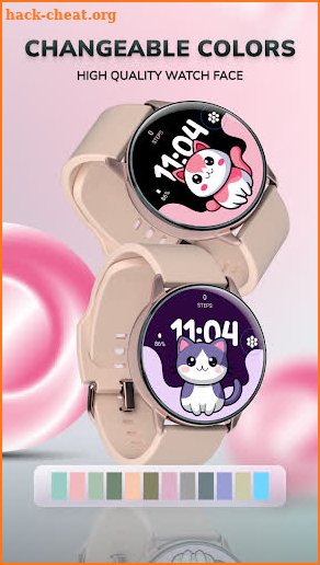 G001 Cats Watch Face screenshot