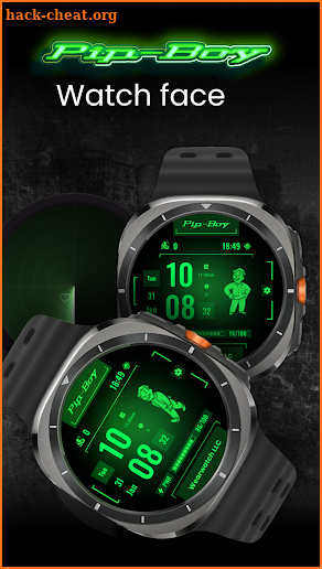 G49 Fallout Pip-Boy Watch Face screenshot