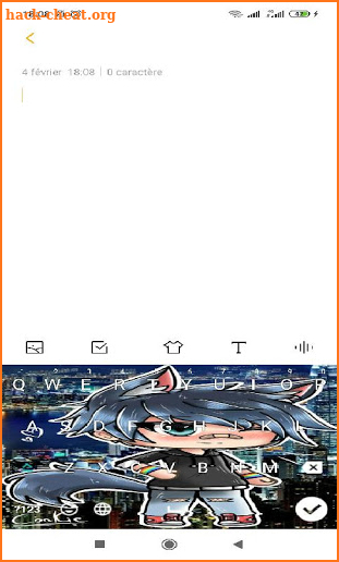 Gacha Keyboard Theme screenshot