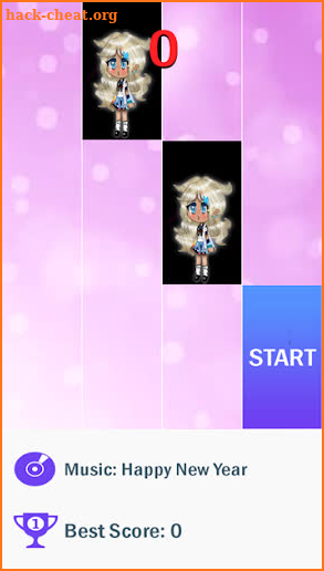 Gacha piano tiles screenshot