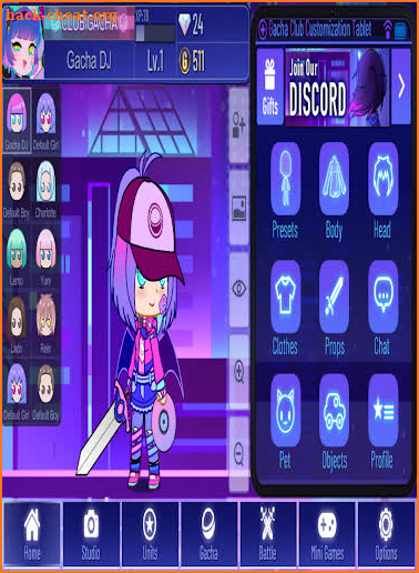 Gacha Plus Game : Mod Y2K screenshot