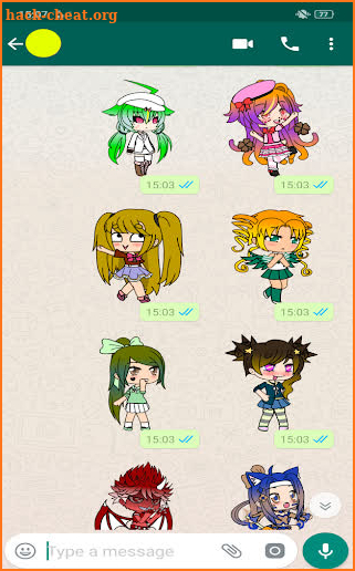 Gacha WAStickers screenshot