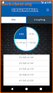 Gagemaker MRP 5B Calculator screenshot