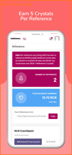 GainCrystal - Earn Money screenshot
