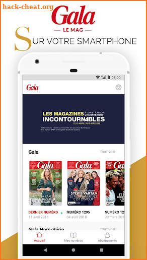 Gala le magazine screenshot