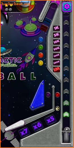 Galactic Exploration Pinball screenshot