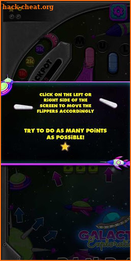 Galactic Exploration Pinball screenshot