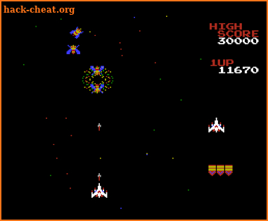 Galaga screenshot