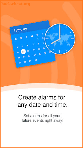 Galarm - Alarms and Reminders screenshot