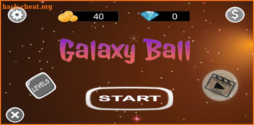 Galaxy ball screenshot