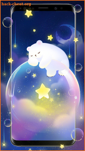 Galaxy Bear Live Wallpapers screenshot