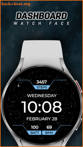 Galaxy Dashboard Watch Face screenshot