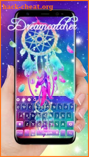 Galaxy Dreamcatcher keyboard screenshot