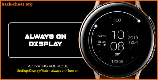 Galaxy HD: Digital Watch Face screenshot