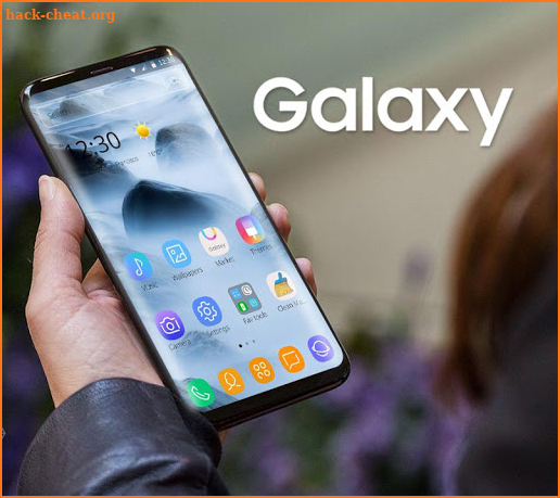 Galaxy launcher theme 2020 screenshot