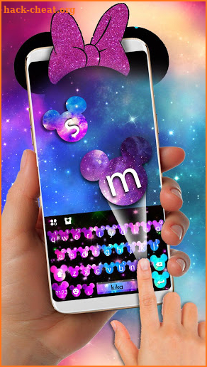 Galaxy Minnies Keyboard screenshot