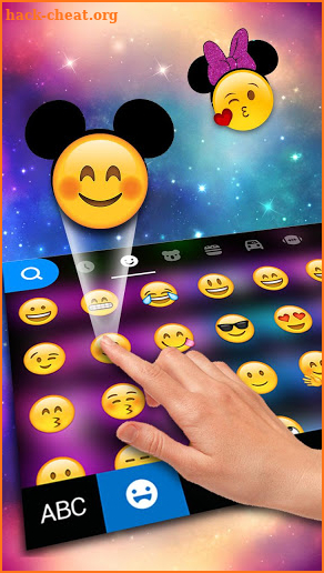 Galaxy Minnies Keyboard screenshot